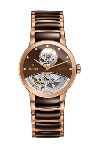 Rado Centrix Automatik Damen offenes Herz R30248712
