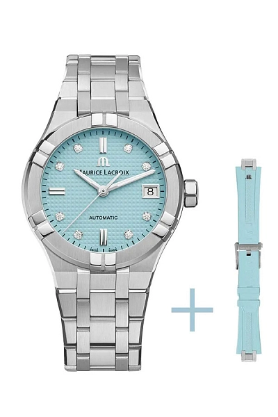 Maurice Lacroix Aikon Limitierte Sommerausgabe 35mm AI6006-SS00F-451-C