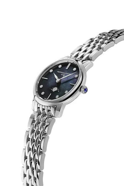 Frederique Constant Slimline Damen Mondphase FC-206MPBD1S6B