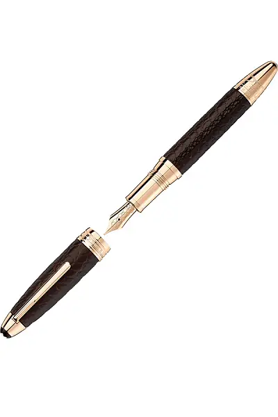 Montblanc Great Masters Exotic Brown Alligator Füllfederhalter 119693
