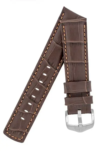 Hirsch Strap Grand Duke L 02528010-2-20