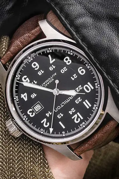 Hirsch Strap Camelgrain Pro Skin L 01009015-2-20