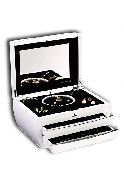 Schmuckkästchen Buben & Zorweg Cosmopolitan Piano Weiß