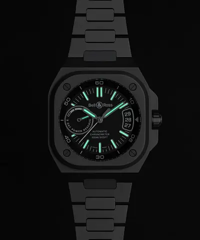 Bell & Ross BR-X5 Schwarz Titan BRX5R-BL-TI/STI