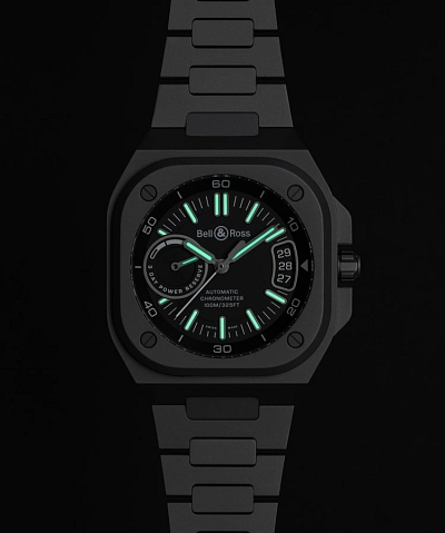 Bell & Ross BR-X5 Schwarz Titan BRX5R-BL-TI/STI