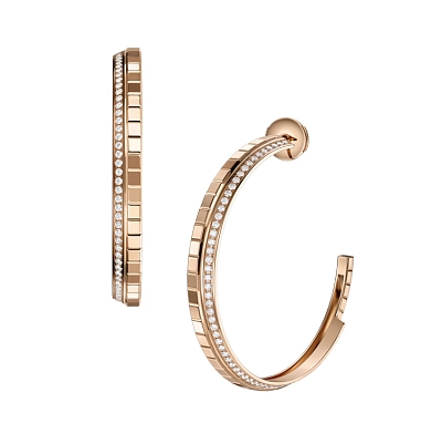 Gold-Ohrringe Chopard Eiswürfel 837008-5002