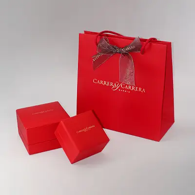 Gold-Ohrringe Carrera y Carrera New Shanghai Mini