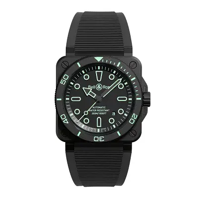 Bell & Ross BR-03 Taucher Lum Umriss BR03A-D-OL-CE/SRB