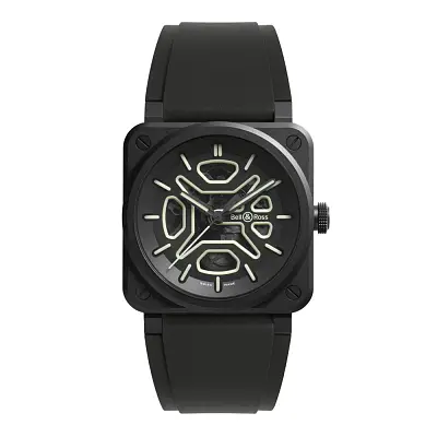 Bell & Ross BR-03 Skelett Lum Keramik BR03A-LM-SKCE/SRB