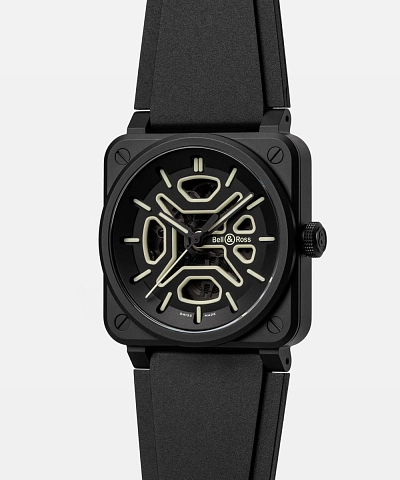 Bell & Ross BR-03 Skelett Lum Keramik BR03A-LM-SKCE/SRB