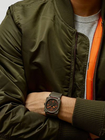 Bell & Ross BR 03-92 MA-1 BR0392-KAO-CE/SCA