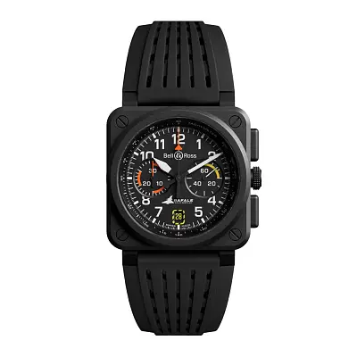 Bell & Ross BR-03 Chrono Rafale Solo Display BR0394-RSD-CE/SRB