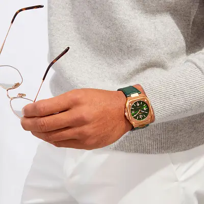 Bell & Ross BR-05 Green Gold BR05A-GN-PG/SCR