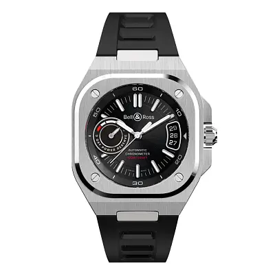 Bell & Ross BR-X5 Schwarzer Stahl BRX5R-BL-ST/SRB