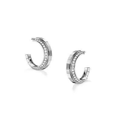 Gold-Ohrringe Chopard Eiswürfel 837008-1001