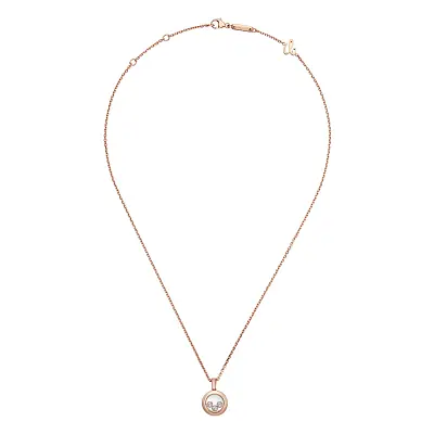 Gold-Anhänger Chopard Happy Diamonds 79A018-5001