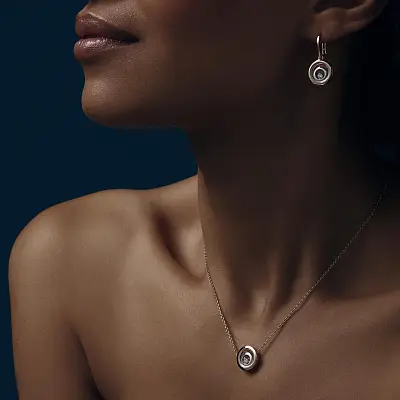 Gold Chopard Happy Spirit Halskette 818230-9001