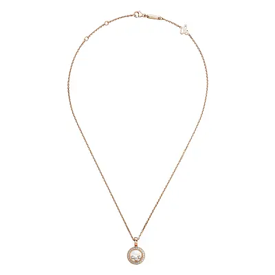 Gold-Anhänger Chopard Happy Diamonds 79A018-5201