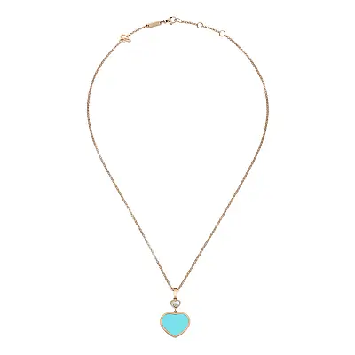 Gold-Anhänger Chopard Happy Hearts 797482-5401