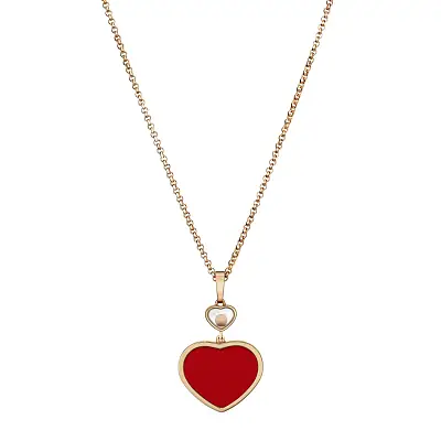 Gold-Anhänger Chopard Happy Hearts 797482-5801