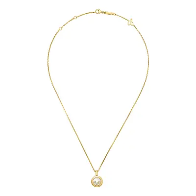 Gold-Anhänger Chopard Happy Diamonds 79A018-0001