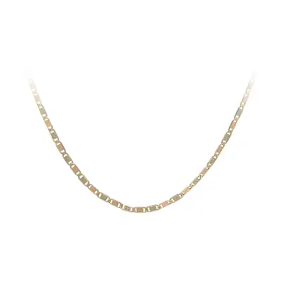 Zweifarbige Razor-Gliederkette