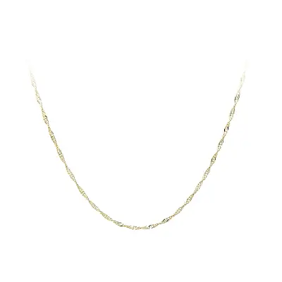 Goldkette im Singapur-Muster