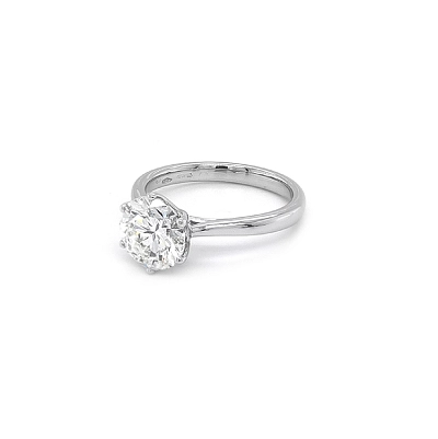Gold Verlobungsring mit Diamant