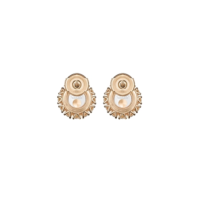 Gold-Ohrringe Chopard Happy Hearts 83A609-5001