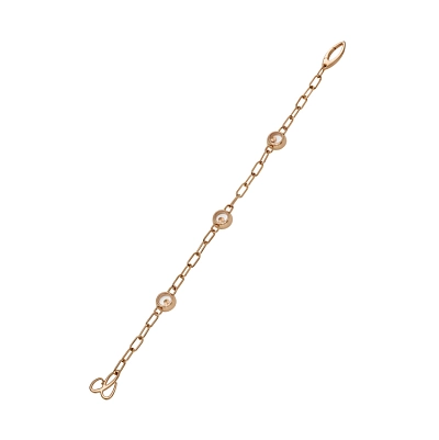 Goldarmband Chopard Happy Diamonds 85A117-5010