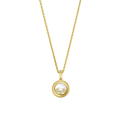 Gold-Anhänger Chopard Happy Diamonds 79A018-0001