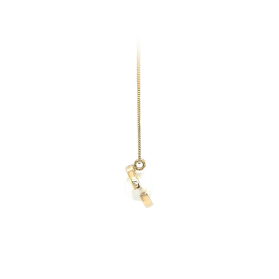 Gold Halskette mit Perle