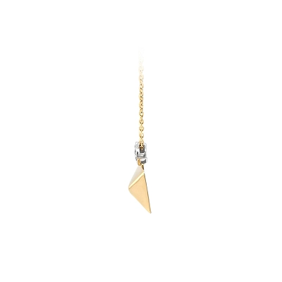 Halskette mit Zirkonias in Gold