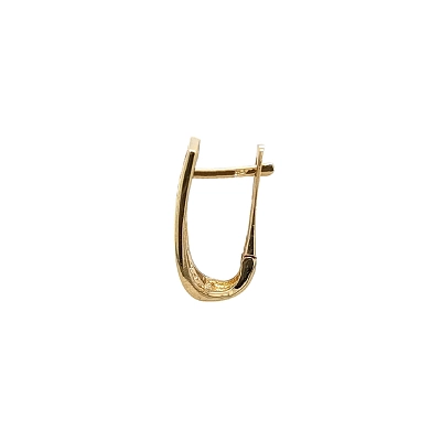 Gold-Ohrringe mit Zirkonen