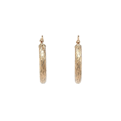 Elegante Goldcreolen