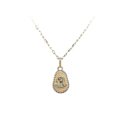 Gold-Anhänger Madonna Jungfrau Maria