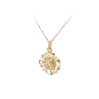 Gold-Anhänger Madonna Jungfrau Maria