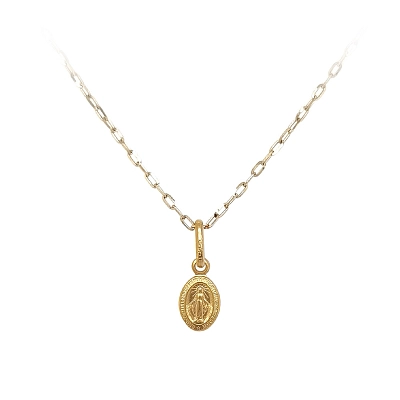 Gold-Anhänger Madonna Jungfrau Maria