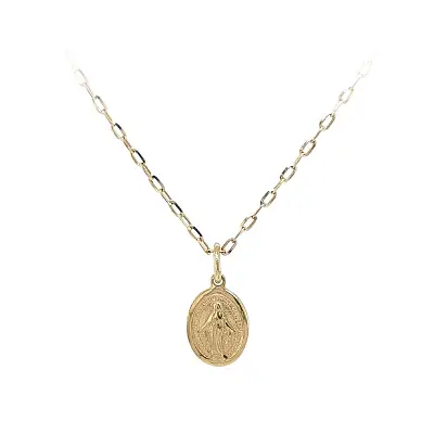 Gold-Anhänger Madonna Jungfrau Maria