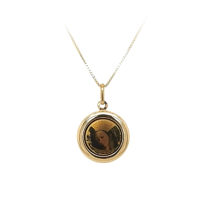 Gold-Anhänger Madonna Jungfrau Maria