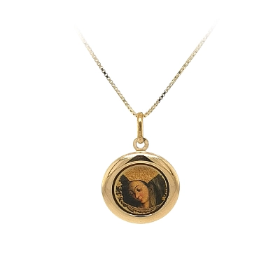 Gold-Anhänger Madonna Jungfrau Maria