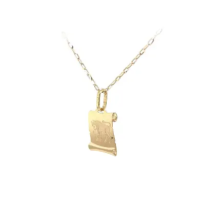 Gold-Anhänger Zeichen des Stiers