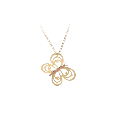 Gold-Anhänger Schmetterling