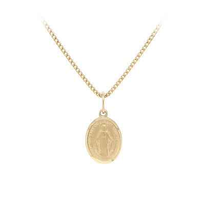 Gold-Anhänger Madonna Jungfrau Maria