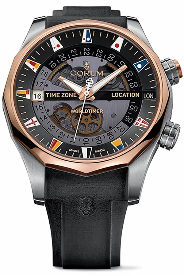 Corum Admiral Legend 47 Weltzeituhr 637.101.05/F371 AN01