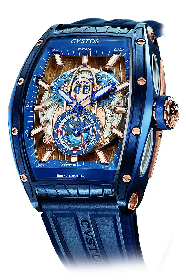 Cvstos Challange Sealiner GMT Blau