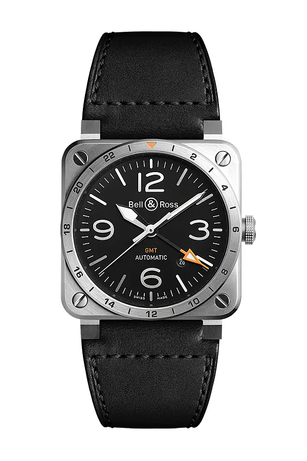 Bell & Ross Instrumente BR0393-GMT-ST/SCA