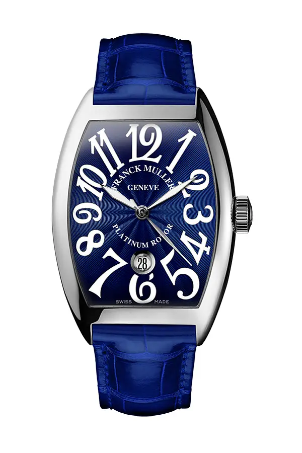 Franck Muller Cintrée Curvex Blau 8880 SC DT AC