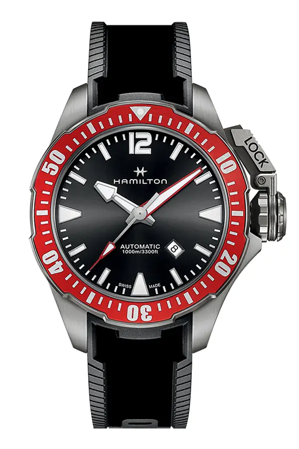 Hamilton Khaki Navy Frogman Titanium Automatik H77805335