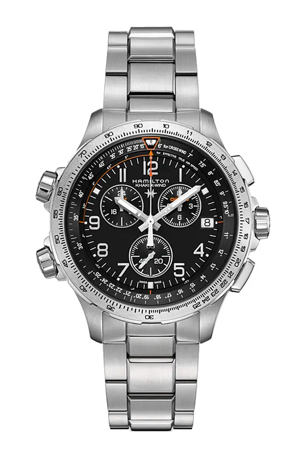 Hamilton Khaki Luftfahrt X-Wind GMT Chrono Quarz H77912135